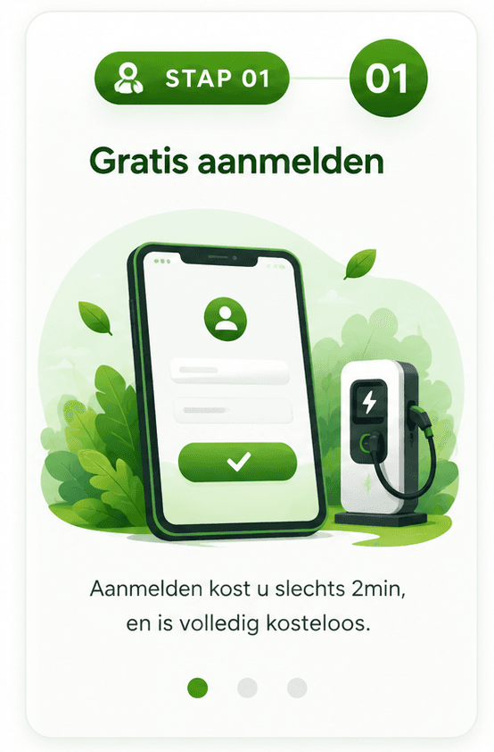 Stap 1 gratis aanmelden
